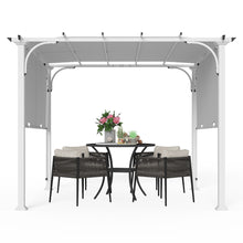 Load image into Gallery viewer, COOS BAY Outdoor Pergola 10x10 with Retractable Textilene Canopy