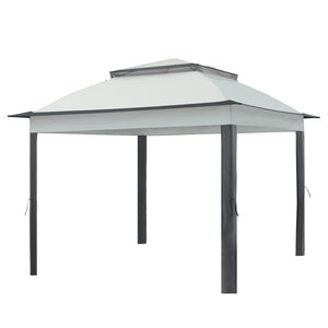 COOS BAY 11x11 Replacement Gazebo Top with Air Vent Sunshade Polyester Top Cover Only