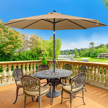 Load image into Gallery viewer, COOS BAY 10&#39; Patio Umbrella Outdoor Market Table Umbrella with Push Button Tilt and Crank for Garden, Deck, Backyard, Pool and Beach, 8 Ribs